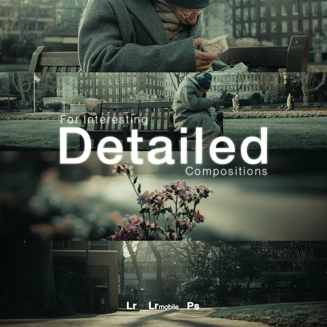 Detailed editing with Elysium preset – cinematic workflow in Lightroom