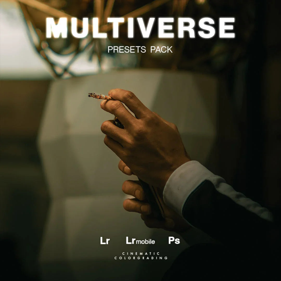 Detailed cinematic Lightroom edit with Multiverse preset applied