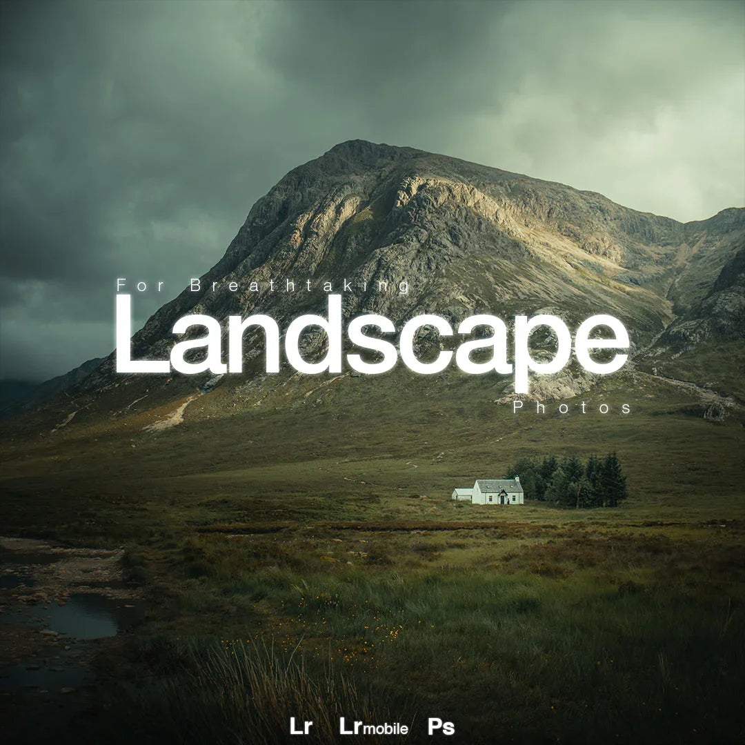 Landscape photo color graded with Multiverse Lightroom preset